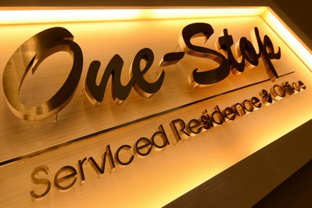 hotel signage